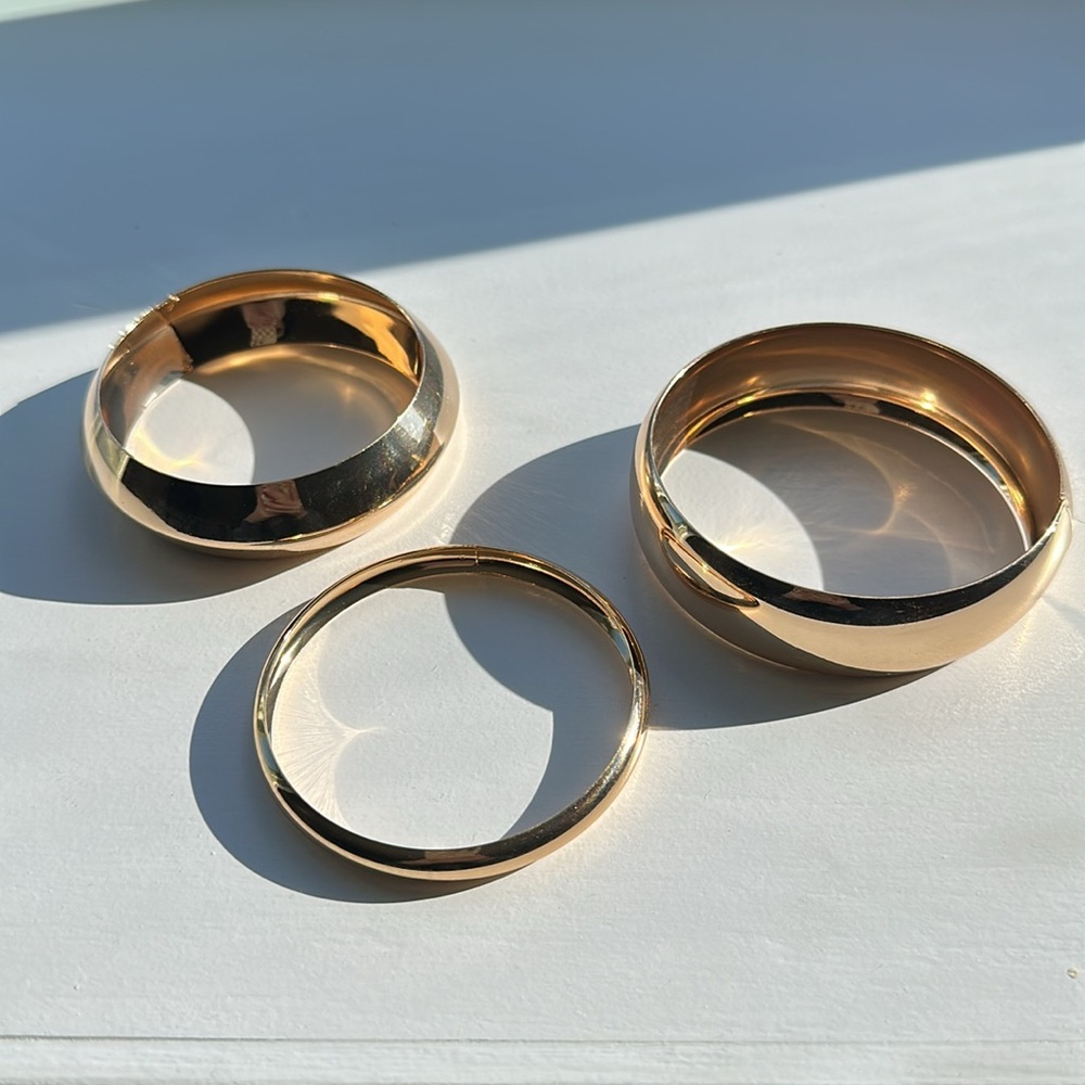 Zara Gold Bracelets Set